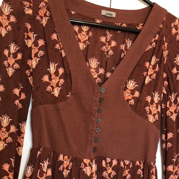 Boho Long Sleeve Romper - Picture 2 of 8